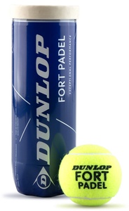 Padel kamuoliukai Dunlop FORT PADEL FIP 3-pet